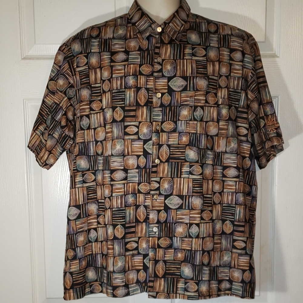 Tori Richard Richard Mens large aloha button shirt